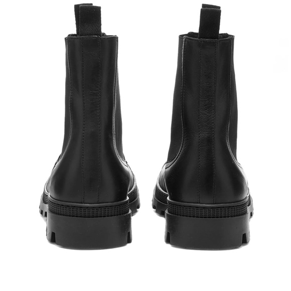 LOEWE Rubber-trimmed leather Chelsea boots, Size 10 US/43 EU - Picture 2 of 6